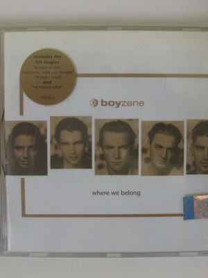 Boyzone Where We Belong CD σφραγισμένο