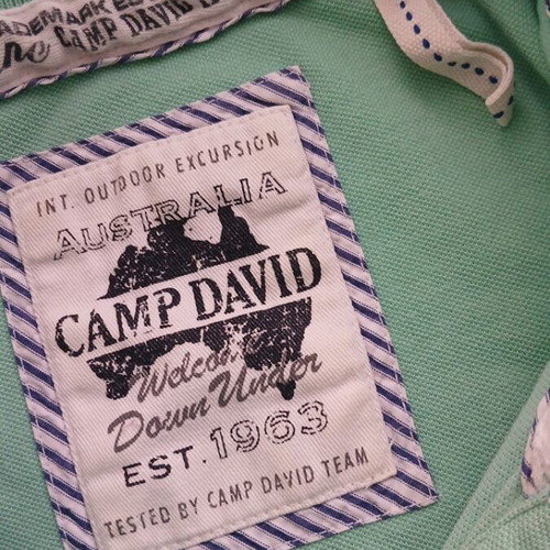 Camp David men's shirt mint color like new XXL