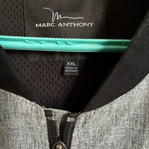 Marc Anthony bomber jacket like new, gray, XXL