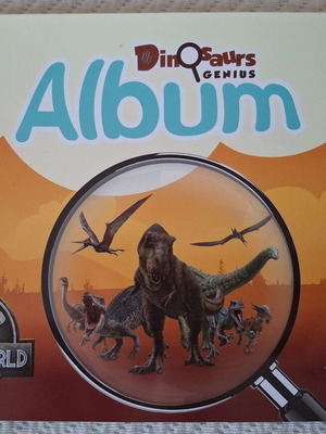 Κενό άλμπουμ Κουκουρούκου Jurassic World 2023 σε άριστη κατάσταση
