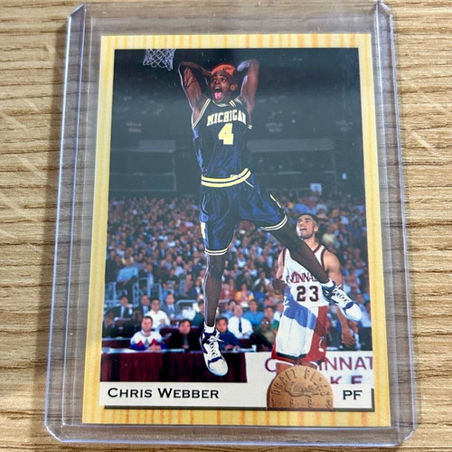 Chris Webber Michigan Rookie NBA Classic 1993 card new