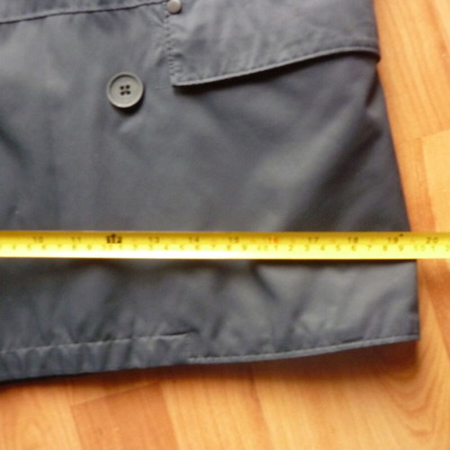 Men's Gap jacket black shiny used S/M