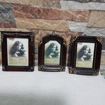 Small frames used, very old