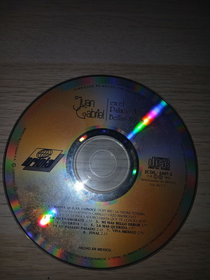 Juan Gabriel En El Palacio De Bellas Artes CD used, blues