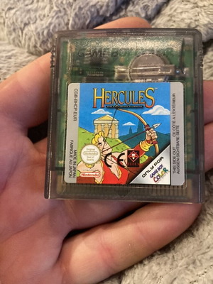 Nintendo Hercules The Legendary Journeys Game Boy Color used