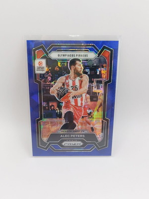 Κάρτα 2023-24 Euroleague Prizm Alec Peters blue ice σαν καινούργια /125