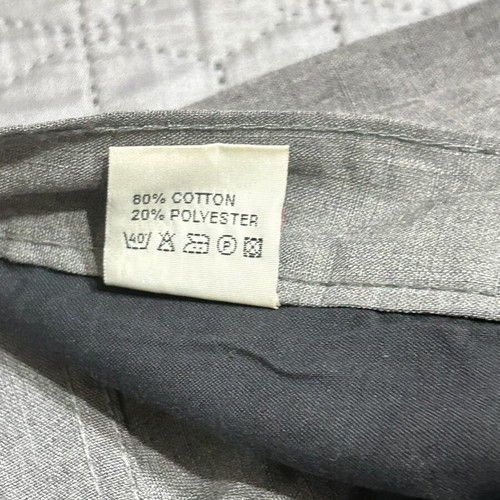 Men's gray pants size 36 like new, slim fit