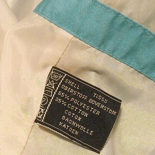 Women's turquoise jacket like new, size 40 (L)
