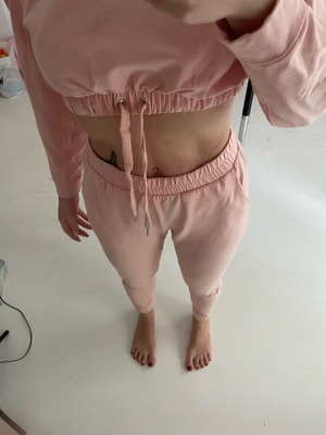 Prince Oliver cotton set new, crop sweatshirt and pants