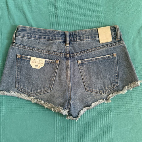 Pull & Bear denim shorts like new, size S 36 8, blue