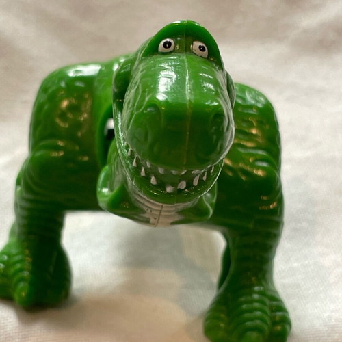 Toy Story 1996 Rex the Dinosaur figure like new with wagging head and tail