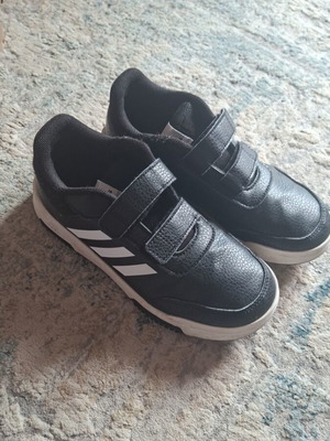 Adidas sneakers boys' size 25 used, black