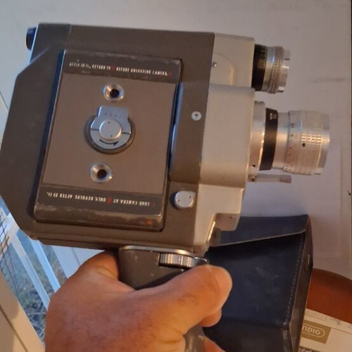 Sekonic vintage video camera used with case and manual