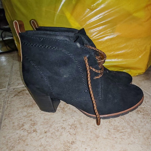 Marco Tozzi ankle boots like new, black, size 36