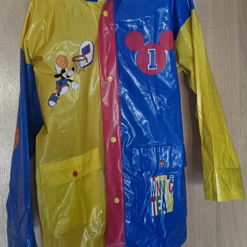 Disney Mickey & Goofy vintage kids' raincoat, size 6