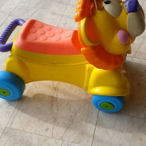Chicco and Fisher Price walkers like new with ride-on toys