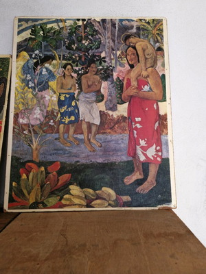 Paintings used from 70s-80s painters