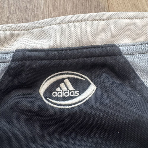 Adidas Vintage 3 Stripes Climacool T-shirt 2XL Black Grey like new