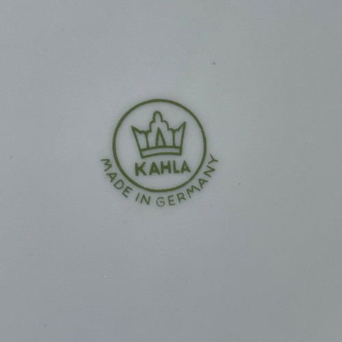 Kahla porcelain plates used, pack of 5, vintage