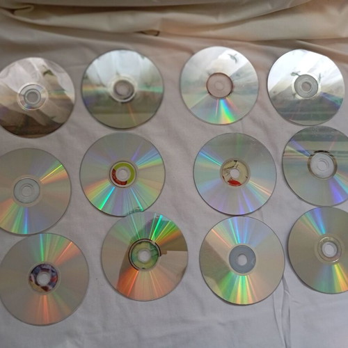 Children's DVD pack of 12 used, dubbed animated movies