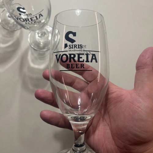 Voreia beer beer glasses new, set of 3, 0.3 l