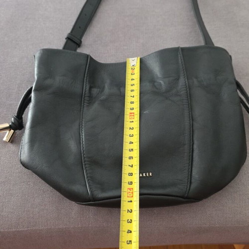 Ted Baker black leather bag used