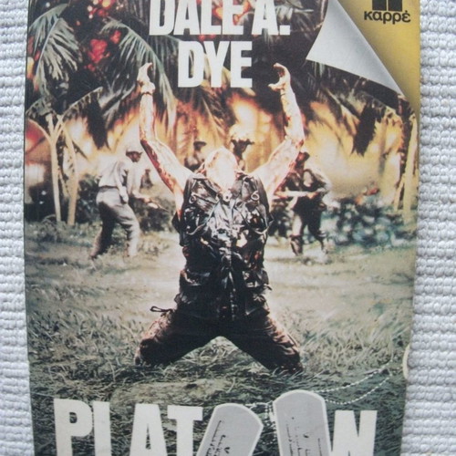 Platoon book used, Karre edition 1987, Dale A. Dye