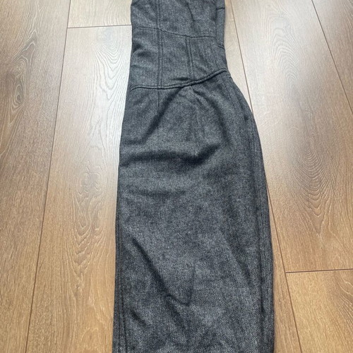 Firetrap midi wool dress like new, grey, salopette style