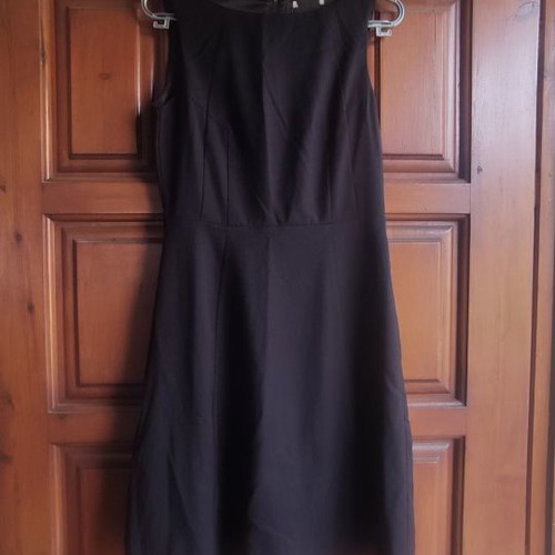 Black classic office dress Medium H&M
