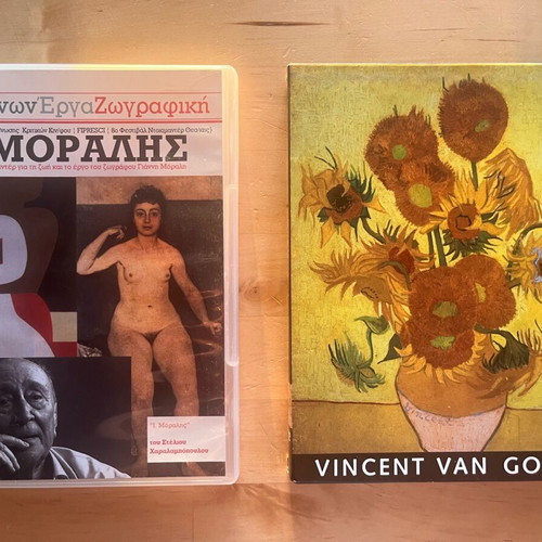 Moralis and Van Gogh DVD like new, pack