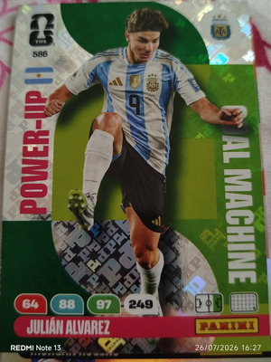 Panini Adrenalyn XL FIFA World Cup 2026 αυτοκόλλητο μεταχειρισμένο
