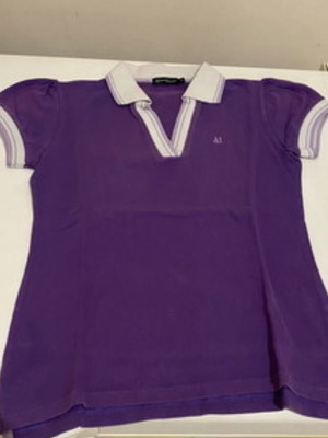 Animo purple polo shirt, size small