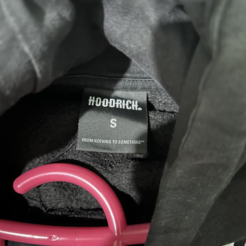 Hoodrich hoodie, size Small, black and grey