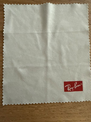 Ray-Ban cleaning cloth for glasses, grey
