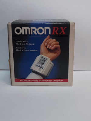Omron RX wrist blood pressure monitor new