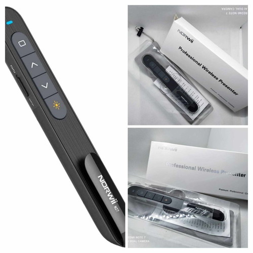 Wireless presenter laser pointer NORWII N27
