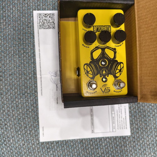 Aftermath Distortion Overdrive pedal new