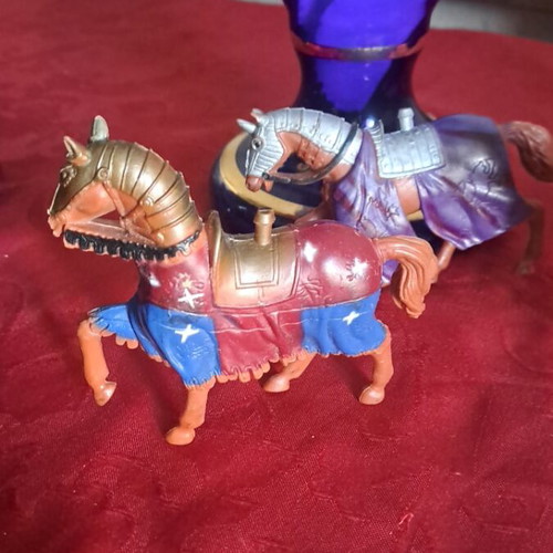 3 collectible authentic horses like new