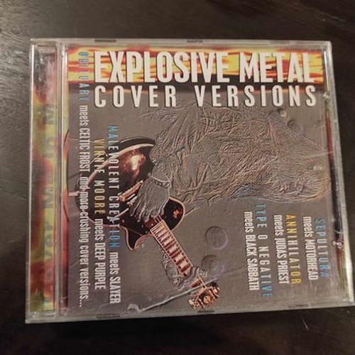 Explosive Metal Cover Versions CD used, metal
