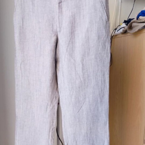 Giorgio Casppati men's pants, gray, size L