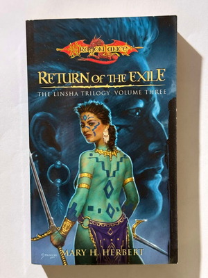 Return of the Exile Dragonlance book used, English