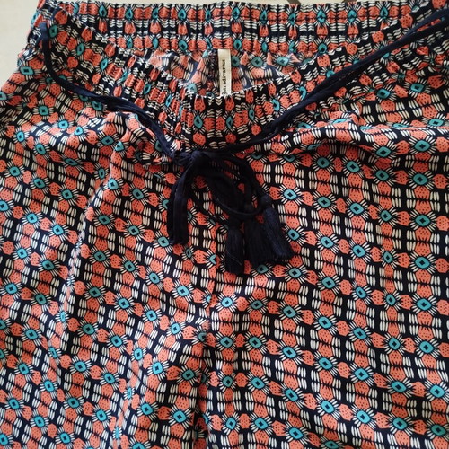 Boho summer pants Stradivarius like new, multicolor