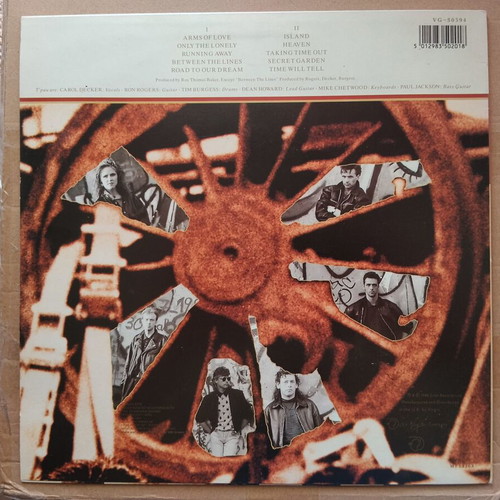 T'PAU Rage LP rock album like new