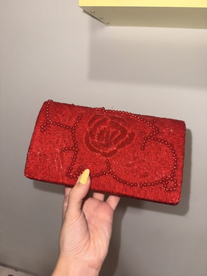 Bag new, red handheld without chain