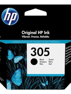 Νέο δοχείο μελάνης HP 305 μαύρο, 120 σελίδες, 3YM61AE