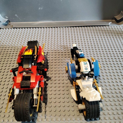 Lego Ninjago bikes like new