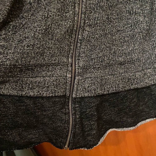 Pull & Bear unisex cardigan used gray with hood