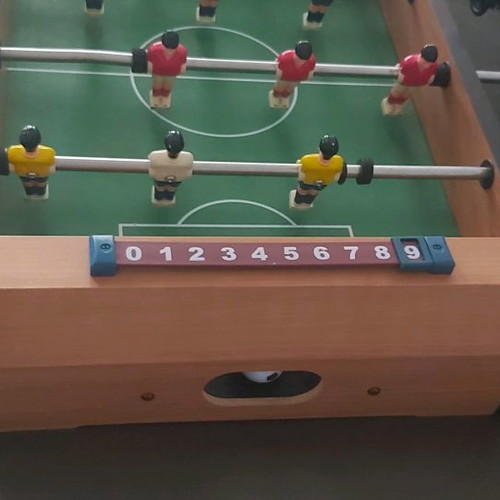 Wooden table football new and unused