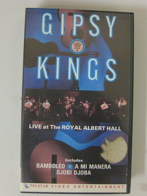 Gipsy Kings Live at the Royal Albert Hall κασέτα VHS