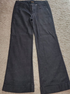 Killah pants with wide legs like new, size 24, gray and blue